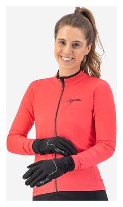 Guanti da ciclismo invernali lunghi Rogelli Essential - Donna - Nero