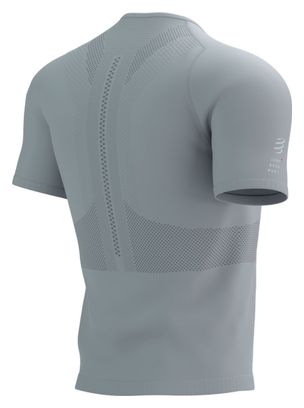 Compressport Trail Half-Zip Fitted SS Top Alloy Grey