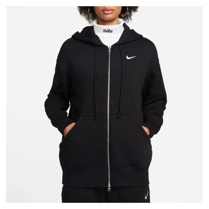 Nike Sportswear Sudadera con capucha Phoenix para mujer Negra