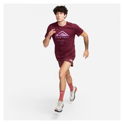 Maglietta a manica corta Nike Dri-Fit Trail Purple