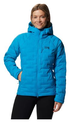 Veste Mountain Hardwear Stretch Duvet – Bleu, Taille M, Matelassée Ultralégère