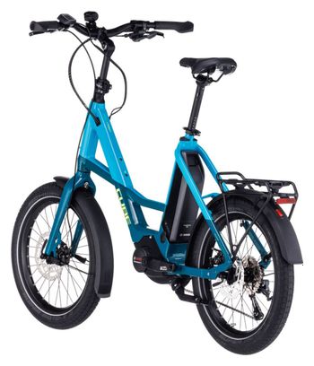 Cube Compact Sport Hybrid 500 Electric City Bike Shimano Tiagra 10S 500 Wh 20'' Blau 2023