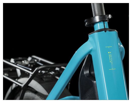 Vélo de Ville Électrique Cube Compact Sport Hybrid 500 Shimano Tiagra 10V 500 Wh 20'' Bleu 2023