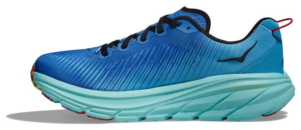 Hoka Rincon 3 Running Shoes Large 2E Blue Black Men's