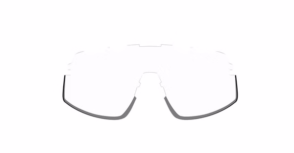 AZR Speed RX Varnished White / Blue Lens + Clear Lens Set