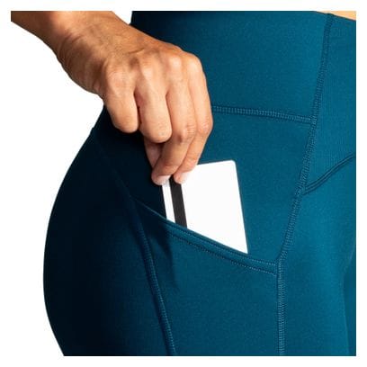 Brooks Momentum Thermal Leggings Blau Women