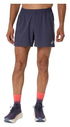 Asics Road Shorts 5in Violet Homme