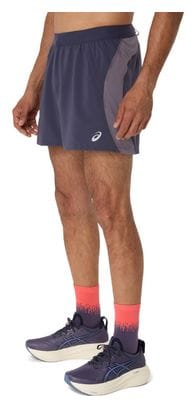 Asics Road Shorts 5in Violet Homme