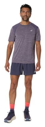 Asics Road Shorts 5in Violet Homme