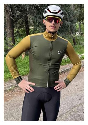 Veste Gravel Imperméable Kaki