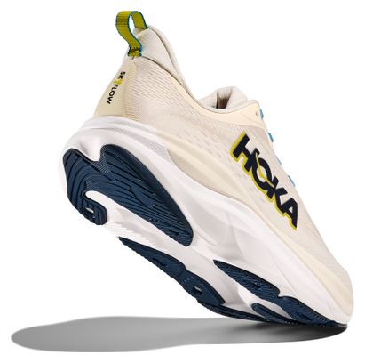Hoka Skyflow hardloopschoenen beige/blauw voor heren