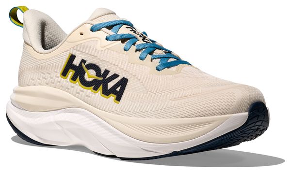 Hoka Skyflow hardloopschoenen beige/blauw voor heren