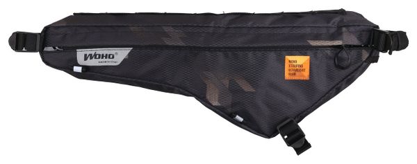 Woho XTouring Top Tube Bag S 2.75L Cyber-Camo Diamond Black