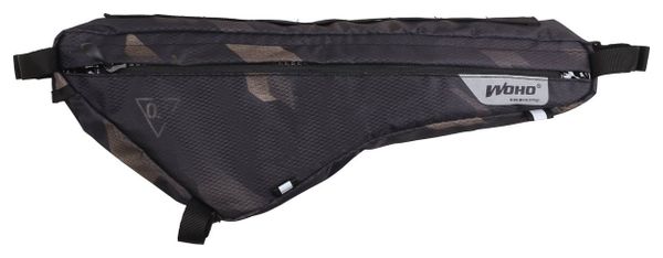 Woho XTouring Top Tube Bag S 2.75L Cyber-Camo Diamond Black