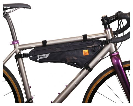 Woho XTouring Top Tube Bag S 2.75L Cyber-Camo Diamond Black