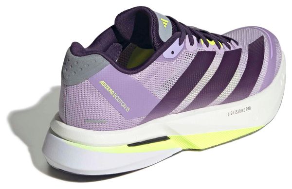 adidas Adizero Boston 13 Purple Women's Running Shoes