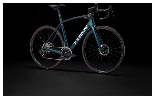 Vélo de Route Trek Domane SL 6 eTap 2023 Bleu Aquatic / Noir Satin