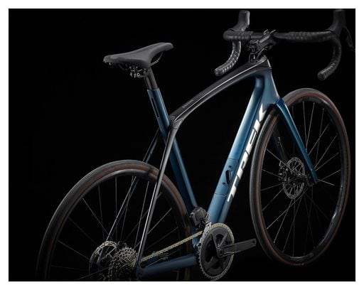 Bicicletta da corsa Trek Domane SL 6 eTap 2023 Aquatic Blue / Satin Black
