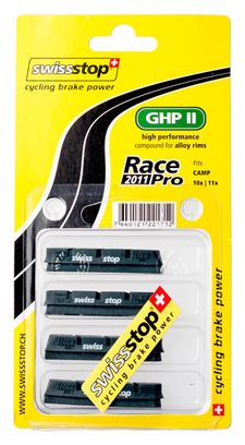 SwissStop RacePro GHP2 Brake Pads - Campagnolo