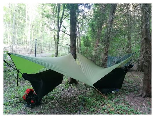 Tarp pour Hamac Ticket To The Moon Moon Tarp Waterproof Vert