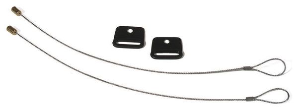 Ortlieb QL2/QL2.1 Diebstahlsicherung für Ortlieb Hinterradtaschen (ohne Vorhängeschloss)