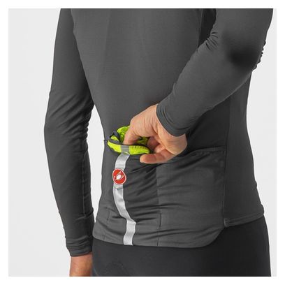 Castelli Squadra Stretch Vest Yellow Grey