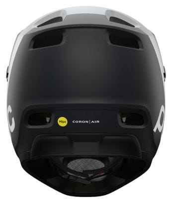 Poc Coron Air Mips Full Face Helmet Black/Silver Grey