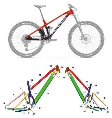 MONDRAKER FOXY ALU 2021 - L - MAT