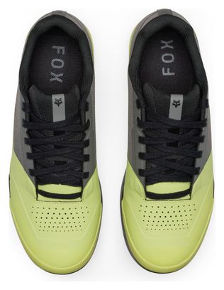 Scarpe da MTB per pedali piatti Fox Union Flat verde lime unisex