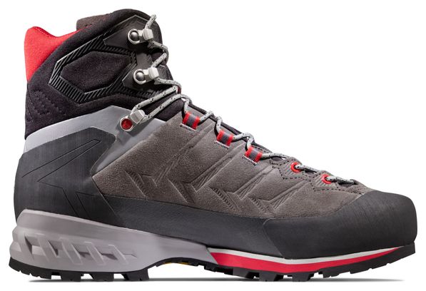 Chaussures d'Alpinisme Mammut Kento Tour High Gore-Tex Gris/Rouge