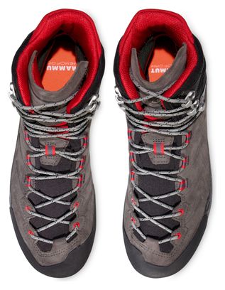 Mammut Kento Tour High Gore-Tex Bergsteigerschuhe Grau/Rot