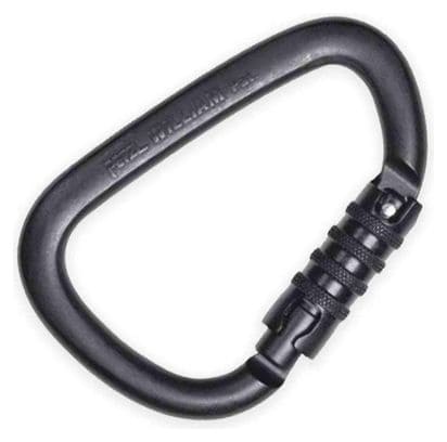 Mousqueton escalade William Triact Lock Petzl - Noir