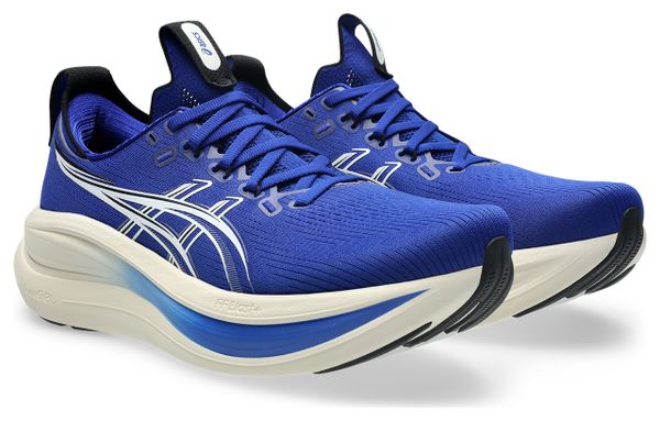 Asics Gel-Nimbus 28 Running Shoes for Men, Blue/White