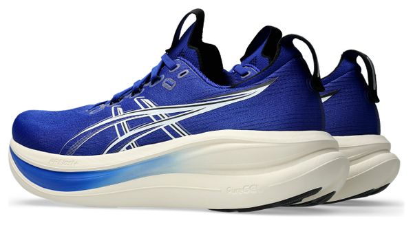 Asics Gel-Nimbus 28 Running Shoes for Men, Blue/White