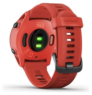 Montre GPS Garmin Forerunner 745 Rouge Magma
