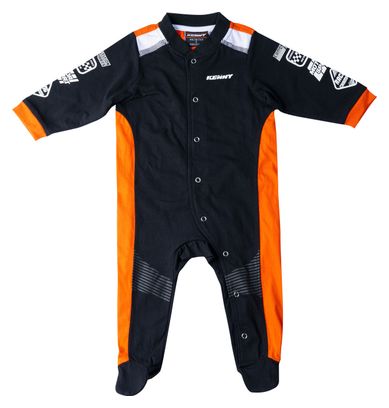 Pagliaccetto Kenny Racing Baby nero / arancione