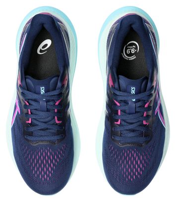 Zapatillas de running Asics GT-2000 12 para mujer Azul/Rosa