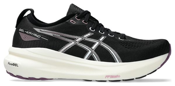 Asics Gel-Kayano 31 Hardloopschoenen Zwart/Zilver Dames