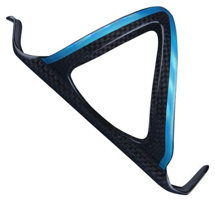 Supacaz Bottle Holder Fly Cage Carbon Prizmatik Blue