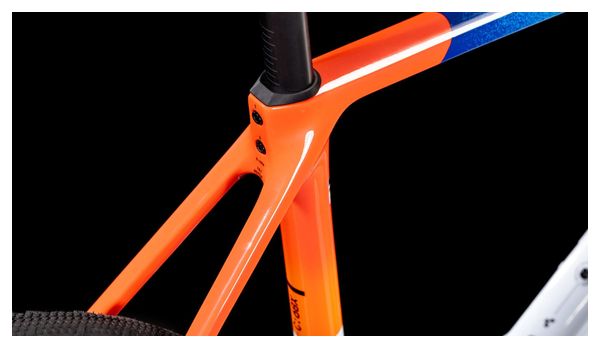 Cube Cross Race C:68X TE Bicicleta ciclocross Shimano Ultegra Di2/GRX Di2 12S 700 mm Teamline Blanco Azul Rojo 2025