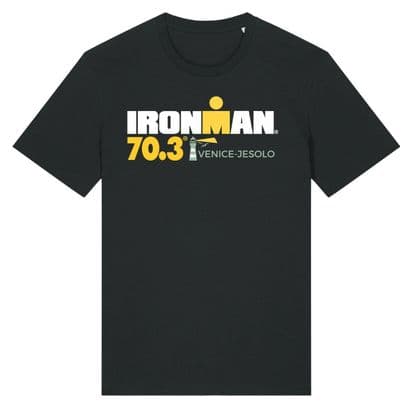 T-Shirt Manches Courtes Ironman 70.3 Venice-Jesolo Noir Homme