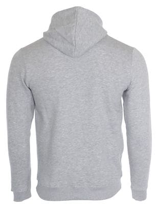 Rubb'r Moustache Hoodie Grey
