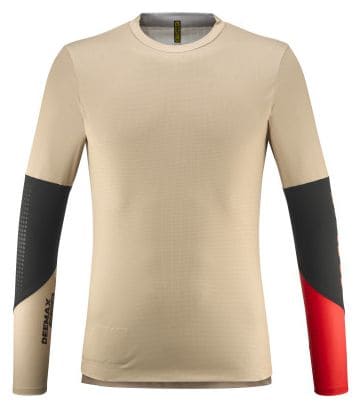 Mavic Deemax Enduro Pro Langarm Trikot Beige