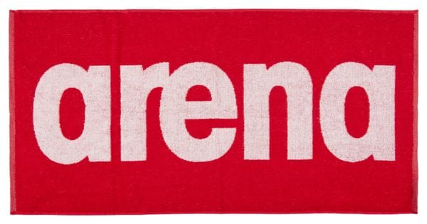 Serviette ARENA Gym Soft Towel - Red White