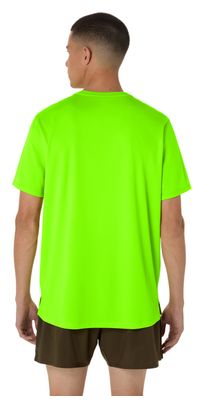 Maglia a maniche corte Asics Core verde da uomo