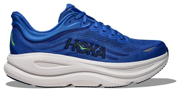 Zapatillas de running Hoka Bondi 9 azul/blanco para hombre