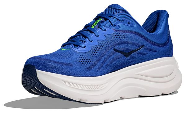 Zapatillas de running Hoka Bondi 9 azul/blanco para hombre