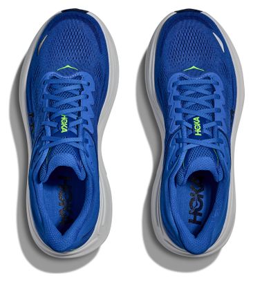 Zapatillas de running Hoka Bondi 9 azul/blanco para hombre