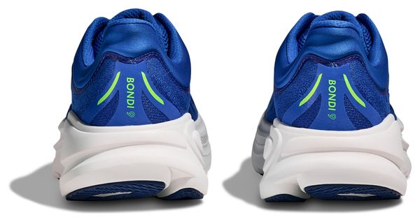 Zapatillas de running Hoka Bondi 9 azul/blanco para hombre