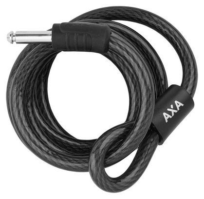 Cavo di bloccaggio AXA Rle 150/10 con staffa - Nero (su scheda)